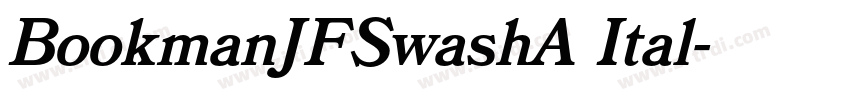 BookmanJFSwashA Ital字体转换 BookmanJFSwashA Ital字体转换